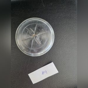 Vintage Glass Ball Jar Lid Mold #15 Star Pattern